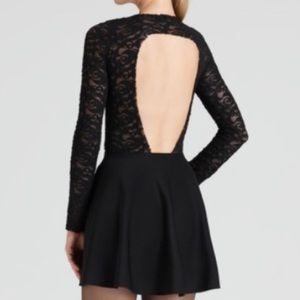 Boulee Lace Flouncy Skater Dress