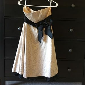 Cocktail dress strapless