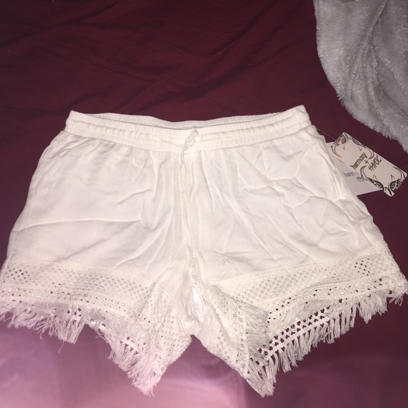 White shorts