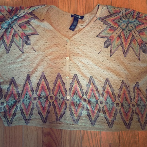 Forever 21 flowy sweater