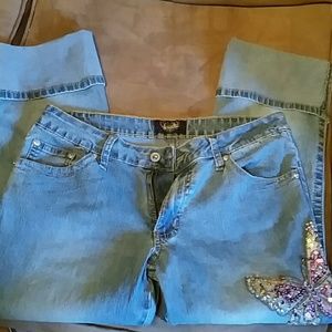 Angels Denim Capri's
