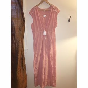 Jcrew red and white maxi dress. New with tags.