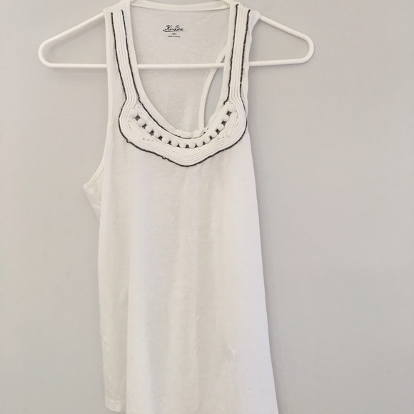 Madewell Beaded tank - Picture 1 of 1