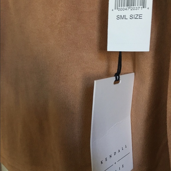 Pacsun Kendall and Kylie Collection suede shirt - Picture 3 of 3