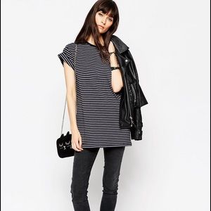 NWOT ASOS The Easy T-shirt in stripe