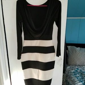 Nice black and white dress