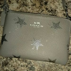 Coach Gray hand wallet