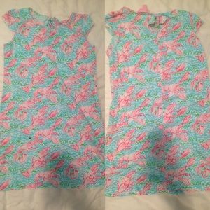 Kids Lobstah Roll Print Lilly Pulitzer Dress