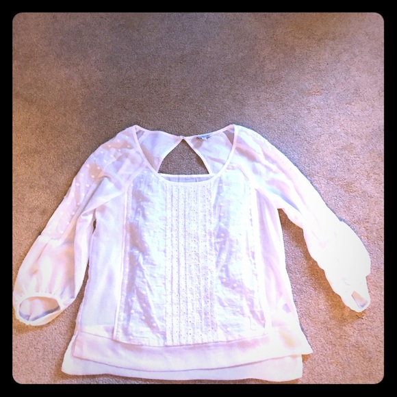 White American eagle Blouse