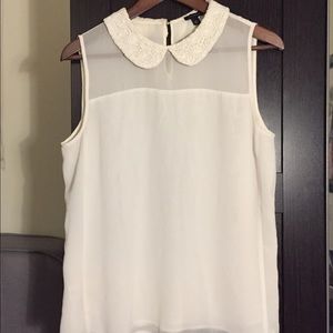 Peter pan collar top