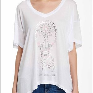 Peace love world oversized Tee