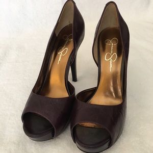 Jessica Simpson - Acadia Heels in Eggplant