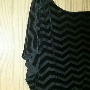 White House Black Market Dresses - White House Black Market Chevron Velvet Dress XL White House Black Market Dresses - White House Black Market Chevron Velvet Dress XL