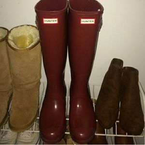 🚫🚫🚫SOLD🚫🚫🚫🚫 Lava Red Hunter Boots