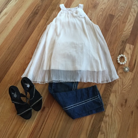 White Babydoll Top.