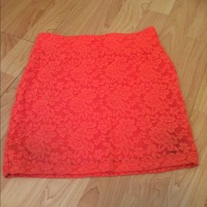 Nollie lace miniskirt