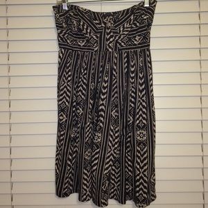 Strapless billabong dress