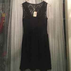 NWT Black Lace Dress