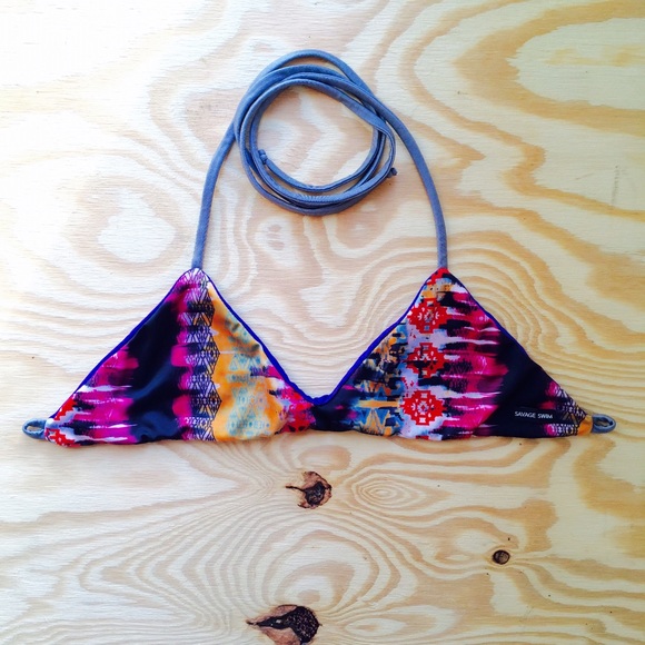 SAVAGE SWIM Reversible LEAH Top M