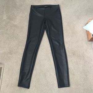 Faux Leather Legging