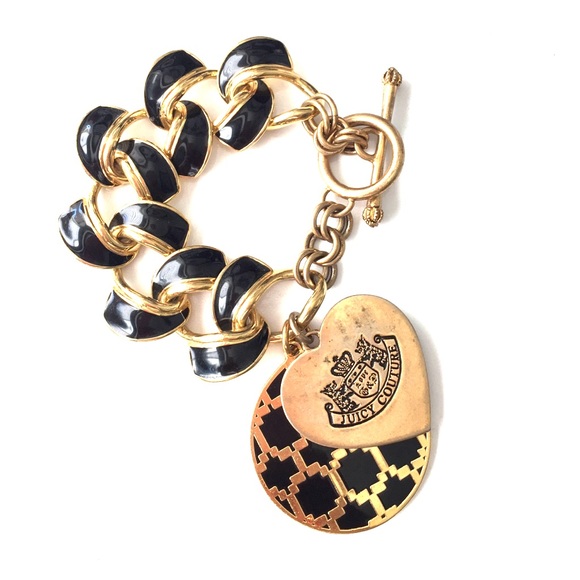 Juicy Couture charm chain bracelet