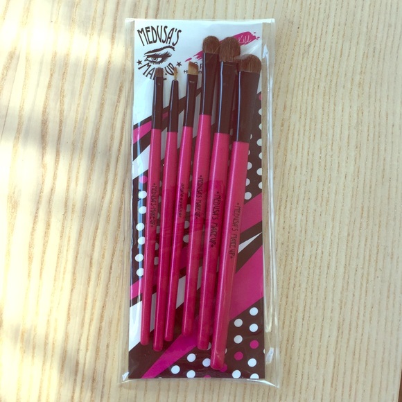 Make up brushes! Hot pink