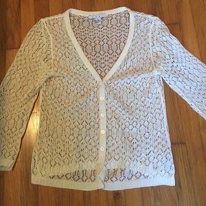 CABI cardigan, size large
