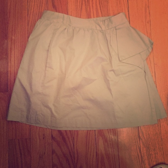 Zara khaki skirt