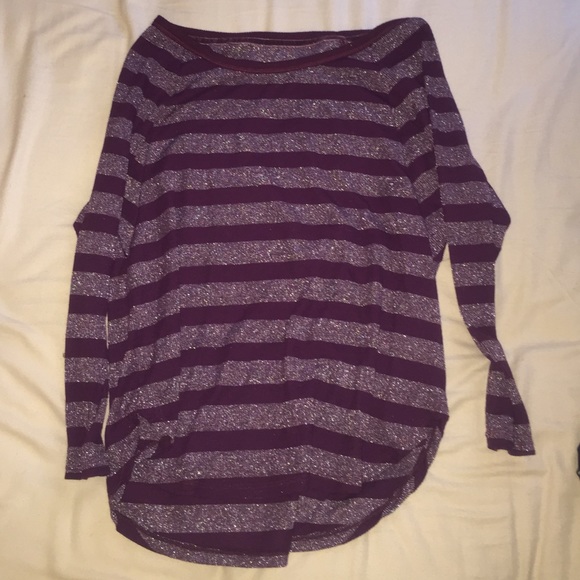 American Eagle long sleeve striped shirt