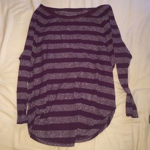 American Eagle long sleeve striped shirt