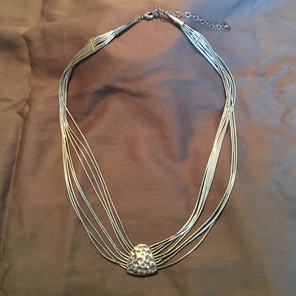 Silver necklace
