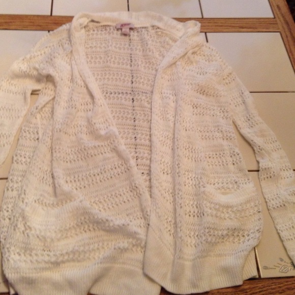 Lace sweater