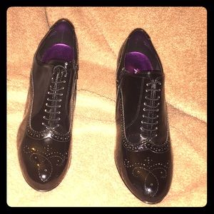 Black Oxford Pumps Size 11