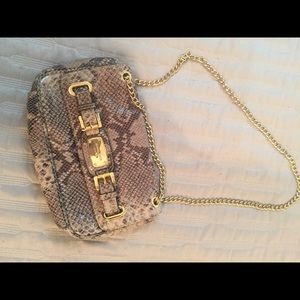 Michael Kors shoulder bag/clutch/purse snake