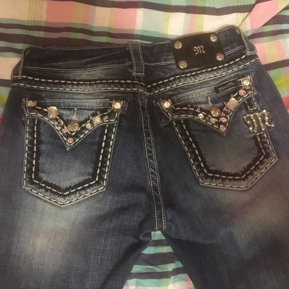 Boot cut Miss me Jeans. Size 28. - Picture 3 of 4