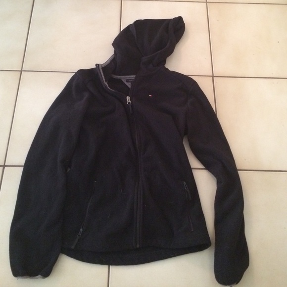 TOMMY HILFIGER fleece hooded