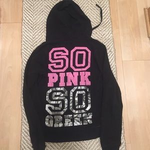Victoria's Secret PINK black hoodie
