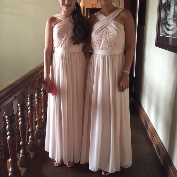 Monique Lhullier halter bridesmaid dress - Picture 2 of 4