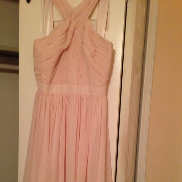 Monique Lhullier halter bridesmaid dress - Picture 4 of 4