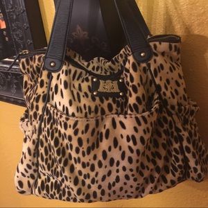 Juicy Couture Cheetah hand bag