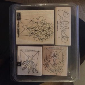 four piece stamping up set