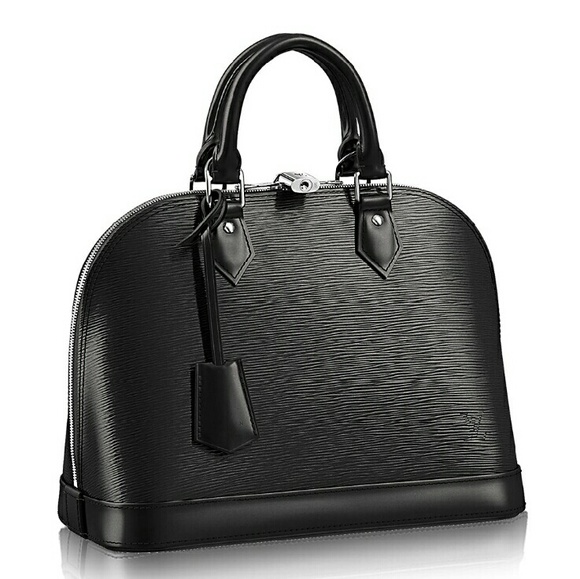 **SOLD**100% Authentic Louis Vuitton Alma PM Black - Picture 1 of 1