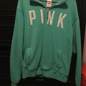 VS Pink Quarter Zip