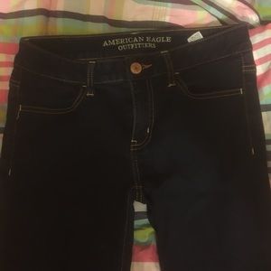 American eagle jegging crop super stretch jeans.