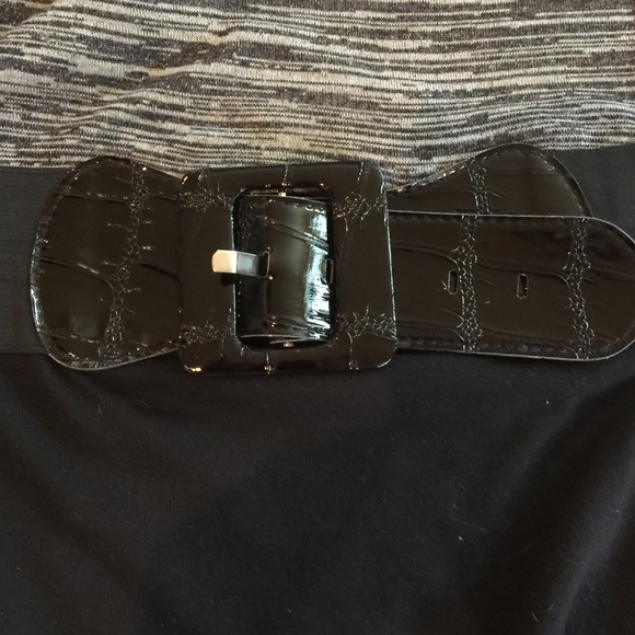 Black and Gray Dress - Picture 3 of 3