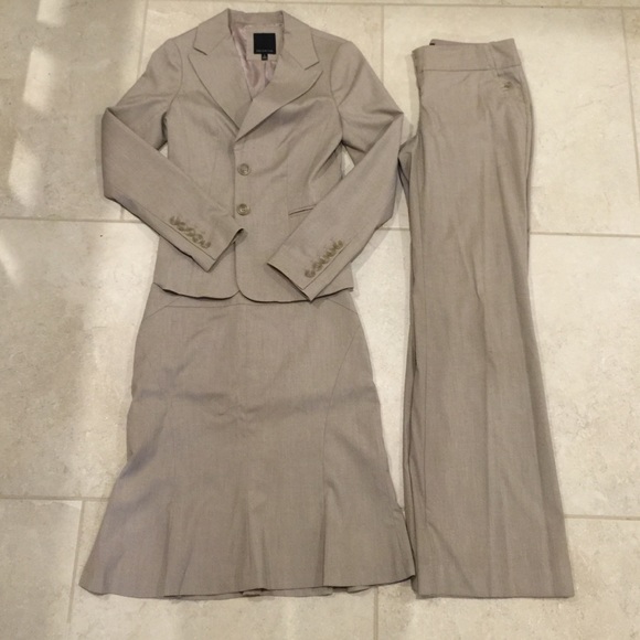 Three Piece Suit, Jacket, Skirt, Pants
