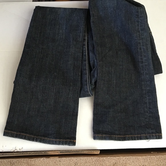 Ed Hardy jeans with leather back pocket details - Picture 2 of 4