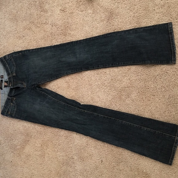 Ed Hardy jeans with leather back pocket details - Picture 4 of 4