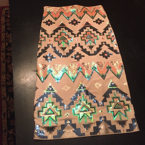 Sequined Express skirt