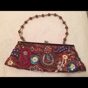 Vintage, handmade clutch